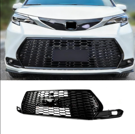 GRILLE UPPER CHR LE TOYOTA SIENNA"21