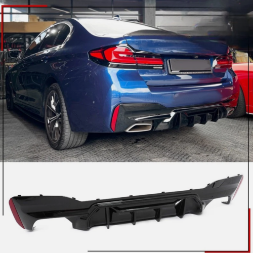 Rear LIP WITHOUT LAMP S MP BMW G30 SERIES 5″ 22