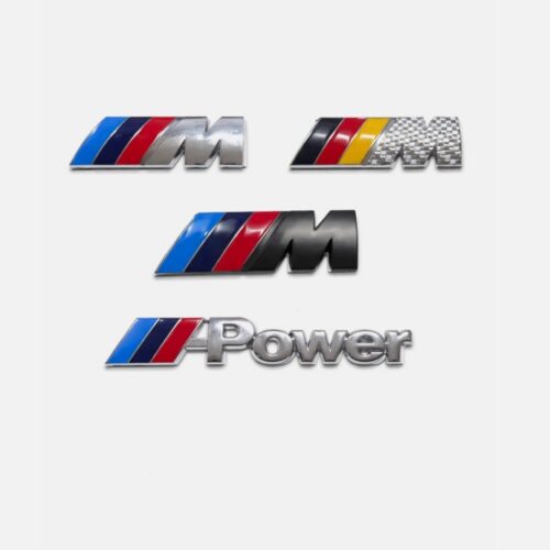 3D METAL TAPE Emblem Rear Trunk Badge for BMW M Power X1 X2 X3 X5 X6 X7 Sticker