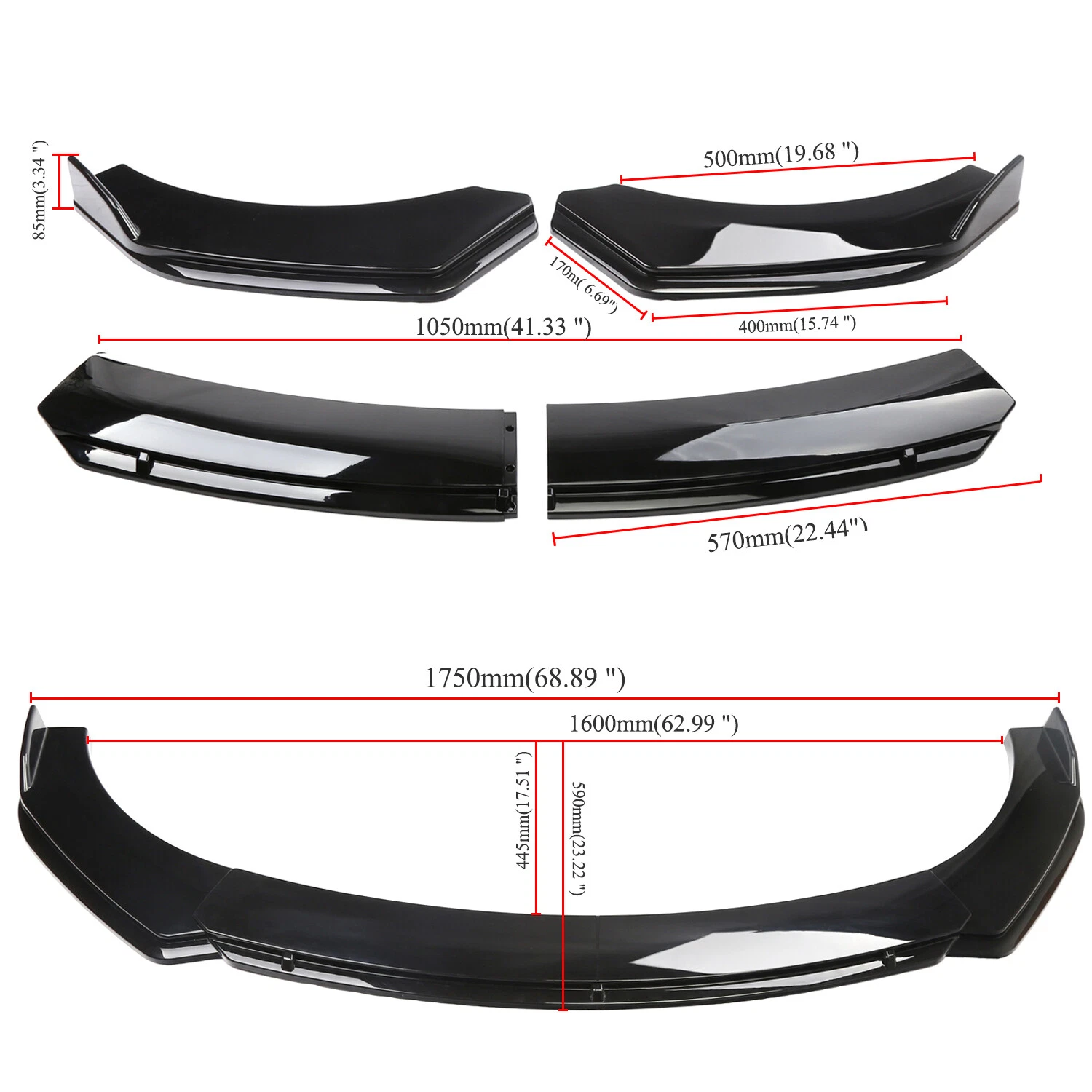 Front LIP MIX COLOR UNIVERSAL - Image 6